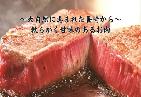 長崎和牛ロースステーキ200g×3枚(A4ランク以上)【D7-008】