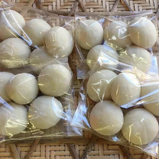 和菓子屋さんの丸餅　5個入×4袋( 餅 もち おもち お正月 丸餅 お雑煮 ぜんざい 焼き餅 )【B1-185】