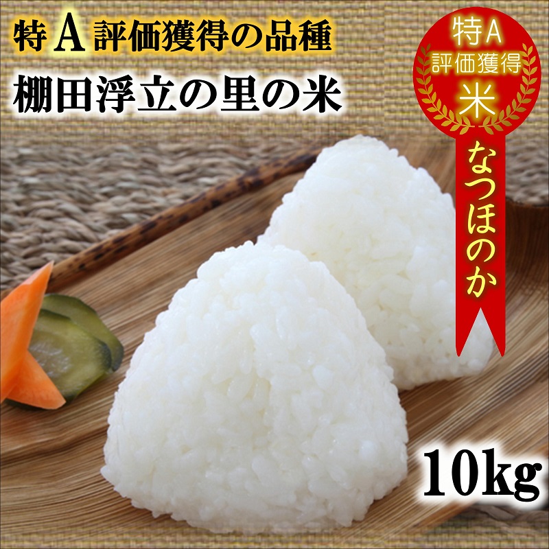 【 令和7年 新米 】松浦の寒暖差が味の決め手!特A評価獲得の品種「なつほのか」棚田浮立の里のお米10kg( コメ 米 なつほのか 白米 精米 国産 送料無料 )【C7-032】
