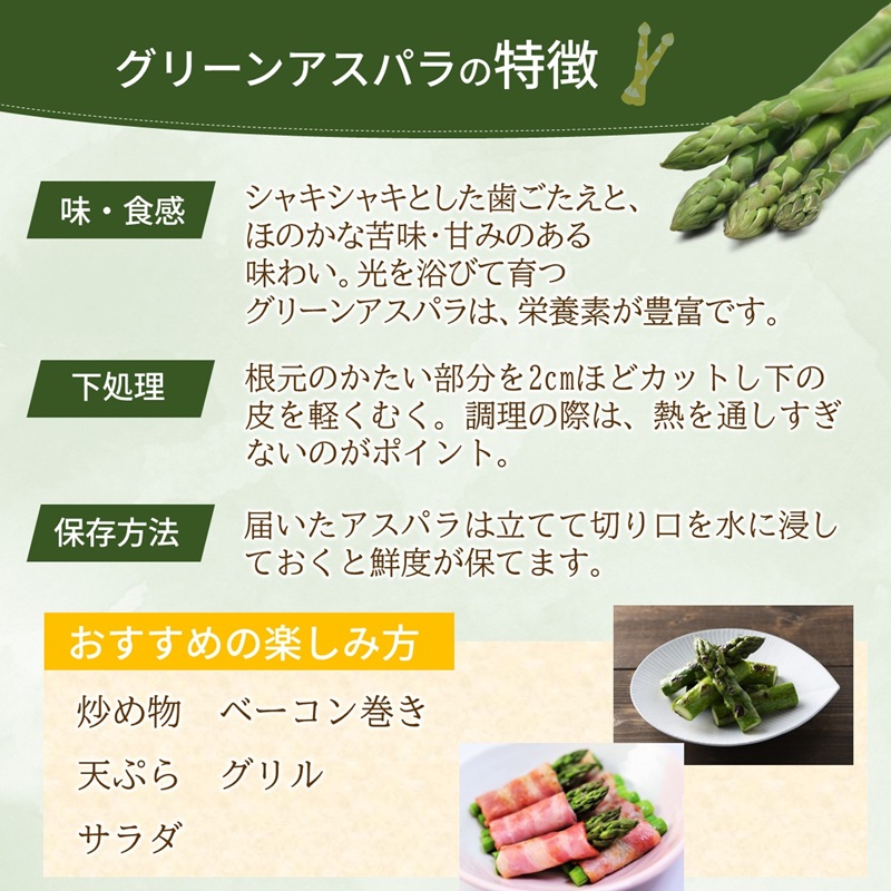 JR九州ファームのグリーンアスパラガス 3Lサイズ 1kg ( アスパラガス グリーンアスパラガス 国産 送料無料 長崎県 松浦市 )【B5-131】