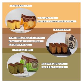 伝統に育まれた本場の長崎カステラセット(個包装タイプ)Bセット【C3-030】