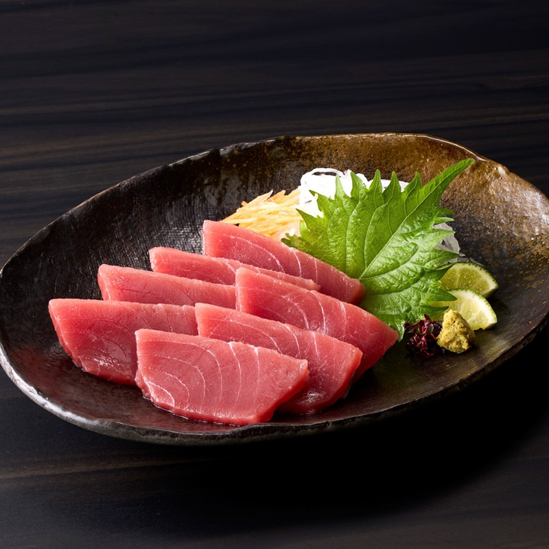 鷹島本まぐろ柵(赤身・大トロ) 合わせて350g( まぐろ マグロ 鮪 大トロ 赤身 丼 柵 流水解凍 )【B5-123】