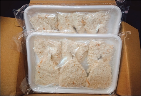 「アジフライの聖地　松浦」真アジフライ開き12枚(約1.08kg)【B0-218】