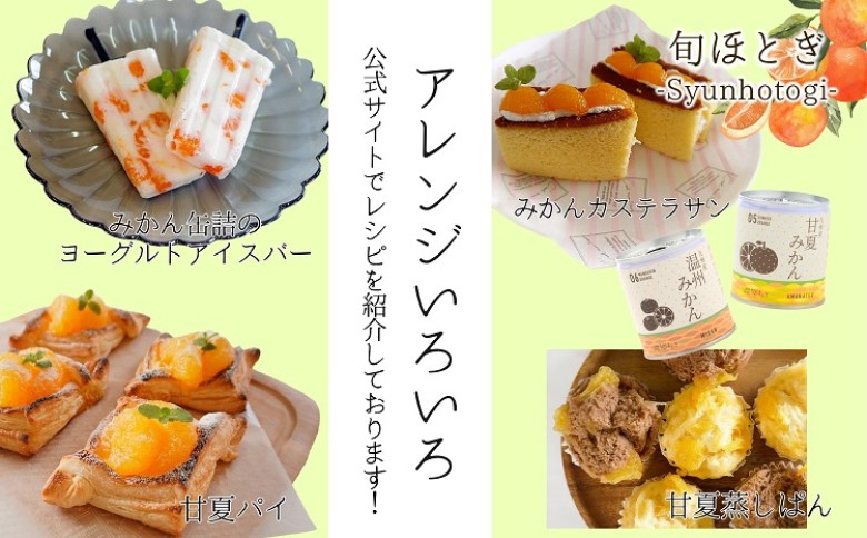 缶詰工場直送　特選果実「旬ほとぎ」温州みかん 24缶( みかん ミカン 温州みかん 缶詰 みかん缶 シラップ漬け )【C8-018】