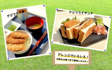 「アジフライの聖地　松浦」真アジフライ開き12枚(約1.08kg)【B0-218】