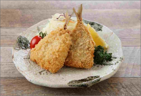 「アジフライの聖地　松浦」真アジフライ開き12枚(約1.08kg)【B0-218】