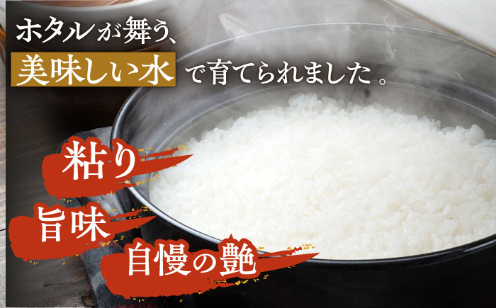 【全12回定期便】 対馬産 なつほのか 5kg×2「ほたる舞う三根川の米」《対馬市》【永留しいたけ農園】 米 お米 ご飯 ごはん 白米 10kg 10キロ 産地直送 ランキング 送料無料 贈答用 贈答用 定期便 [WAJ017]