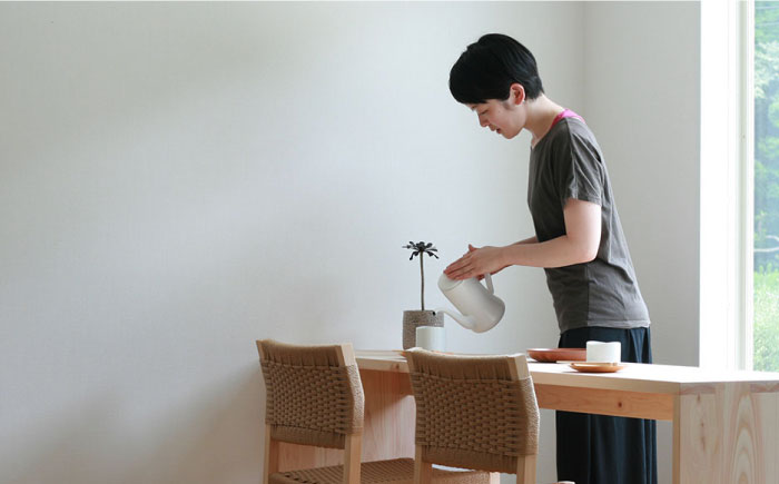 対馬ヒノキ の デスク （ サイズオーダー可 ）《対馬市》【家具製作所kiiro】 机  家具 ヒノキ テーブル [WAL001]