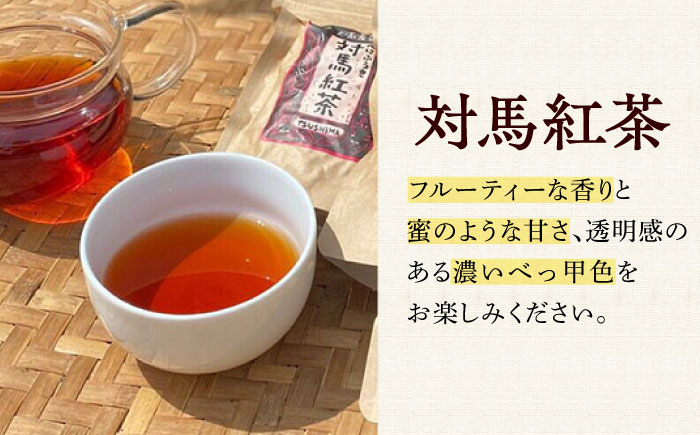 【全12回定期便】対馬 紅茶 リーフ 30g×6個 《対馬市》【つしま大石農園】ティー 国産 [WBE007]