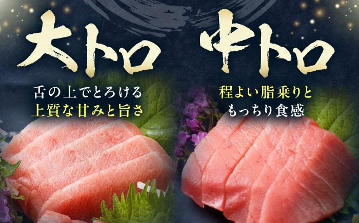 対馬産 本マグロ 詰め合わせ 《 対馬市 》【 桐谷商店 】 トロの華 対馬 新鮮 マグロ 大トロ 鮪 刺身 鮮度抜群 [WAQ003]