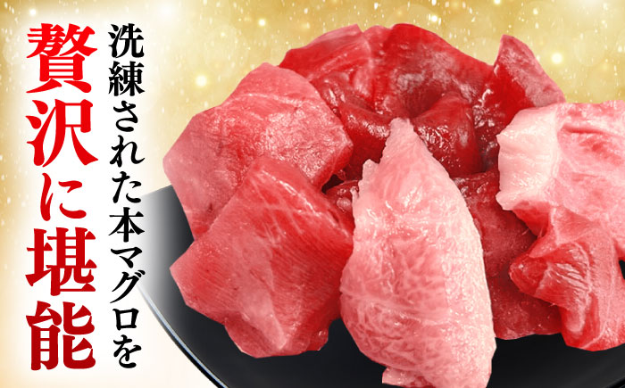 訳あり！対馬産 本マグロ 切り落とし 700g（10パック） ≪対馬市≫【桐谷商店】 トロの華 冷凍 新鮮 海鮮 小分け マグロ [WAQ039]
