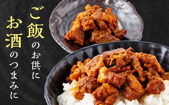 【全12回定期便】【簡易包装】角煮まぶし 10袋（5袋×2） 《対馬市》【岩崎本舗】角煮 かくに まぶし [WBC090]