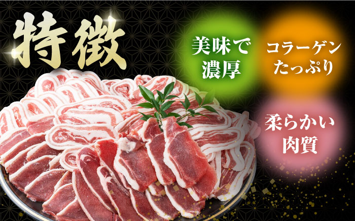 猪肉メスの極上バラスライス【株式会社対馬またぎ】《対馬市》 BBQ 焼肉 鍋 猪肉 肉 ジューシー おつまみ [WBD001]