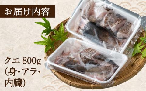 幻の魚 クエ 鍋 セット 800g 《対馬市》【海風商事】 [WAD013] アラ くえ クエ クエ鍋 鍋 鍋セット 高級魚 魚 希少 冷凍 長崎 九州 つしま 対馬市 海鮮 魚介 ちり鍋 新鮮 海の幸 下処理 小分け