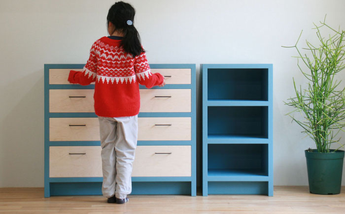 対馬ヒノキのチェスト（セミオーダー可能） [WAL024]