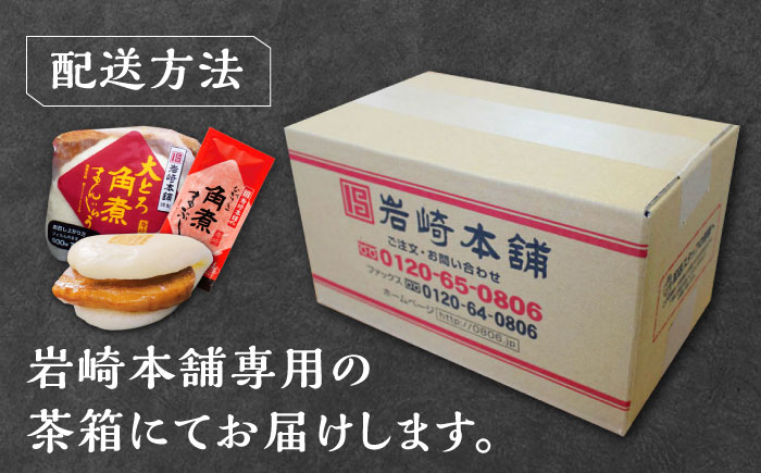 【全2回定期便】長崎角煮まん10個・大とろ10個・まぶし10袋【岩崎本舗】冷凍 角煮 角煮まん 個包装 豚まん [WBC014]