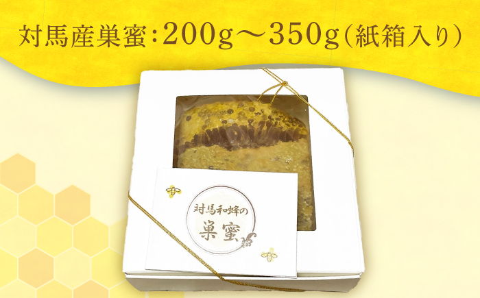 【12/22入金分まで年内発送】対馬 ニホンミツバチ 巣蜜 はちみつ 稀少 つしま 《対馬市》【特定非営利活動法人 對馬次世代協議会（対馬コノソレ）】九州 長崎 スイーツ トッピング 朝食 おやつ [WAM022]