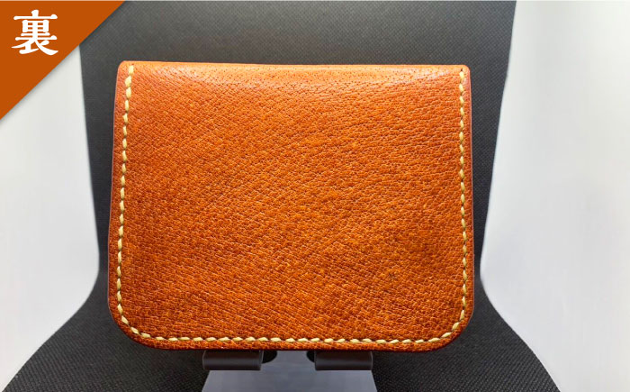 猪革で作った革財布【合同会社かもめ】《対馬市》 レトロ 革の温もり 小銭入れ おしゃれ 札入れ 小銭入れ トラッカーウォレット プレゼント [WBP011]