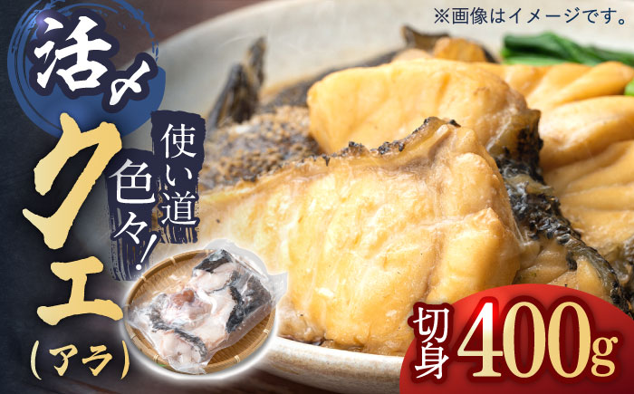 【12/17入金分まで年内発送】使い道いろいろ！ 活〆 クエ （ アラ ） 切身 《 対馬市 》 【 対馬逸品屋 】 海鮮 高級 鍋 おもてなし [WAF009]