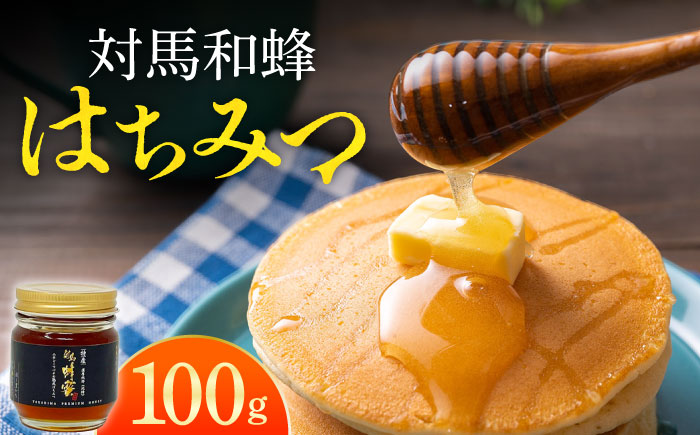 対馬 和蜂 はちみつ 100g×1本 《対馬市》【特定非営利活動法人 對馬次世代協議会（対馬コノソレ）】 蜂蜜 ハチミツ 日本ミツバチ ニホンミツバチ [WAM033]