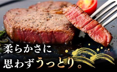 【全3回定期便】A4ランク 以上 壱岐牛 ヒレステーキ 120g × 3枚 [JAA012] ヒレステーキ ヘレ フィレ 厚切り 赤身 希少部位 お肉 黒毛和牛 123000 123000円