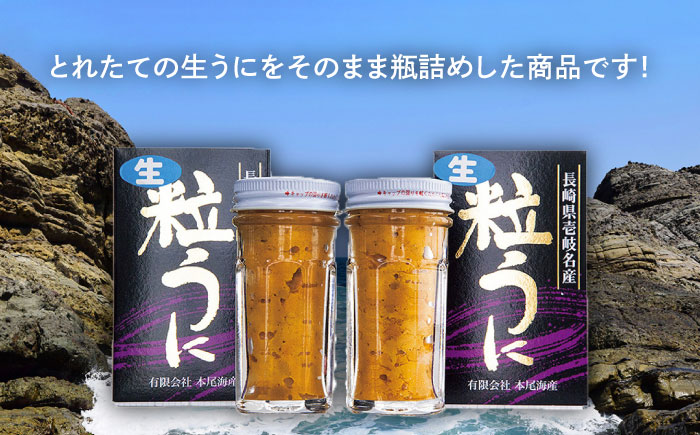 採れたて生うにセット 計120g 《壱岐市》【本尾海産】[JAR003] 26000 26000円 2万4千円