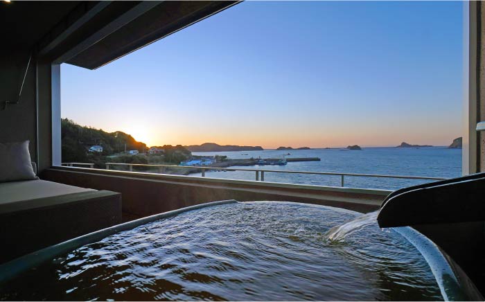 【2名様】離島唯一の”5つ星”旅館で極上ステイ（1泊2食付）※平日限定【壱岐リトリート海里村上】 [JEF001] 410000 410000円 41万円 宿泊券