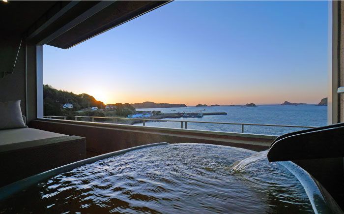 【3名様】離島唯一の”5つ星”旅館で極上ステイ（1泊2食付）※平日限定【壱岐リトリート海里村上】 [JEF002] 595000 595000円 宿泊券