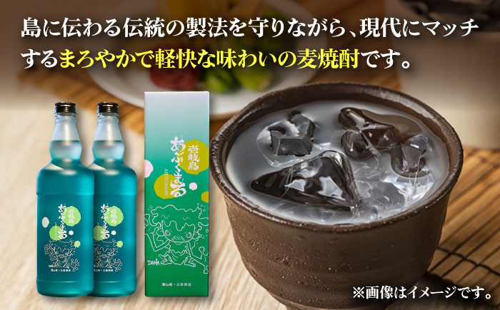 麦焼酎 壱岐島あぶくまる 2本 《壱岐市》【大幸物産】 酒 焼酎 むぎ焼酎 [JEH021]   20000 20000円 2万円