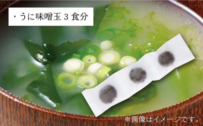 レンジで簡単 うに飯4個セット 味噌玉付き【シーガルイン】《壱岐市》【シーガルイン】[JAB004]  ご飯 味噌 みそ 炊き込み 14000 14000円