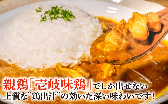 チキンカレー 鶏 200g × 3袋 島育ちの元気な親鶏で作った「しっかり鶏出汁 チキン カレー 」《壱岐市》【しまのたまご屋さん】[JAP007]  総菜・レトルト 14000 14000円