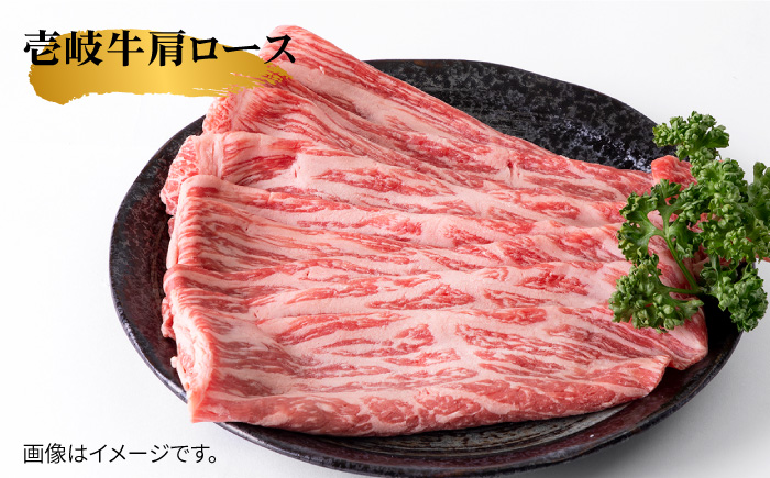 《A4～A5ランク》壱岐牛ロースすき焼き・野菜セット(ロース・肩ロース各250g/旬の野菜5品)[JBO039]