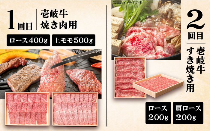 【全12回定期便】 《A4～A5ランク》壱岐牛 満足定期便 《壱岐市》【壱岐市農業協同組合】 [JBO082]