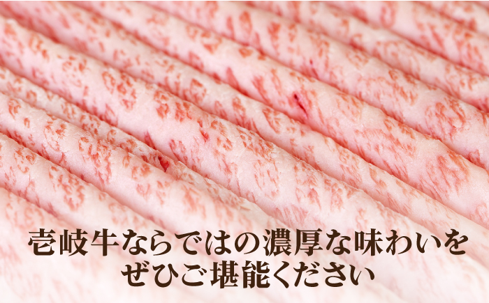 【全2回定期便】 壱岐牛 赤身 600g（すき焼き・しゃぶしゃぶ用）《壱岐市》【壱岐市農業協同組合】 肉 牛肉  すき焼き しゃぶしゃぶ 赤身 [JBO130] 48000 48000円