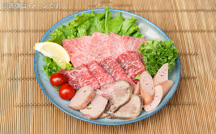 壱岐牛 鉄板焼セット《壱岐市》【壱岐牧場】[JBV006] 和牛 壱岐牛 ロース モモ タン ソーセージ ケーゼ 24000 24000円