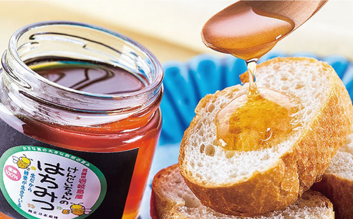 ニホンミツバチ 生蜂蜜 600g×2（化粧箱付き） 《壱岐市》【憲ちゃんハチミツ】[JCL006] はちみつ 蜂蜜 日本蜜蜂 ギフト プレゼント 贈り物 化粧箱 60000 60000円 6万円