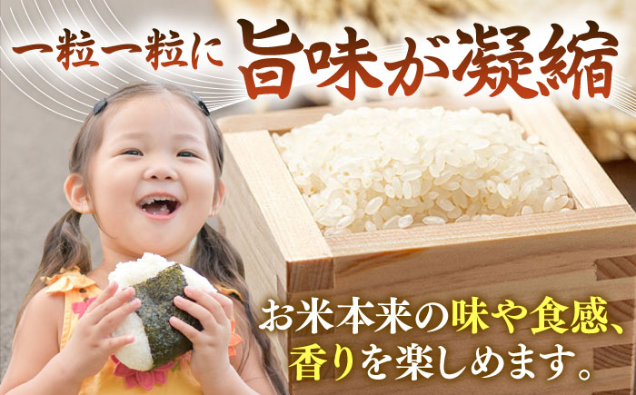 【全3回定期便】【R6年度産】天日自然乾燥米 にこまる 5kg 《壱岐市》【長米壱岐営業所】[JCZ010] 米 お米 白米 精米 ご飯 ごはん 5キロ 15kg 15キロ かけ干し 自然乾燥 特A