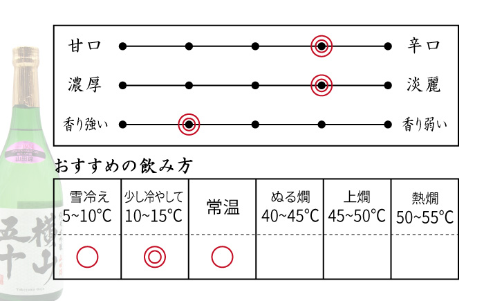日本酒 純米大吟醸 横山五十 白火入れ 720ml 《壱岐市》【天下御免】[JDB035] フルーティーお酒 飲み比べ 15000 15000円 のし ギフト
