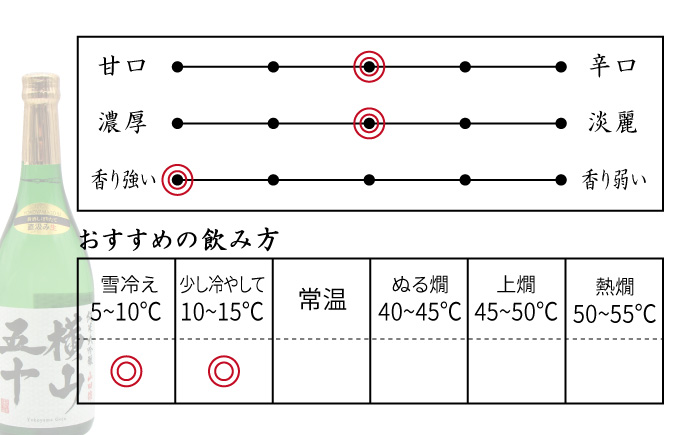 日本酒 純米大吟醸 横山五十WHITE 直汲み生 720ml 《壱岐市》【天下御免】[JDB037] 吟醸酒 お酒 飲み比べ   10000 10000円 1万円