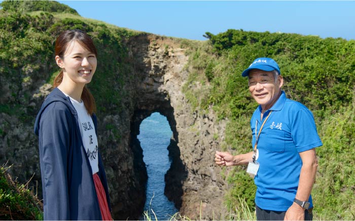 壱岐島内観光ガイド券（2時間程度） 《壱岐市》【島旅地元ガイド　中山忠治】[JDE004] 15000 15000円 体験