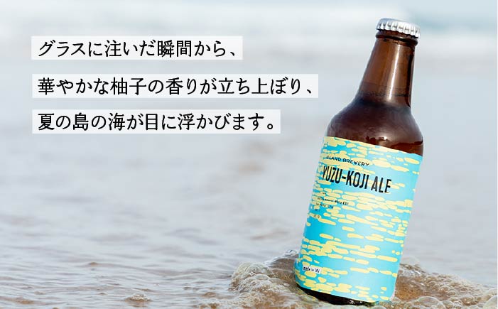 【全6回 定期便 】クラフトビール 地ビール  YUZU-KOJI ALE 6本 【ISLAND BREWERY】 《 壱岐市 》[JED016] 102000 102000円