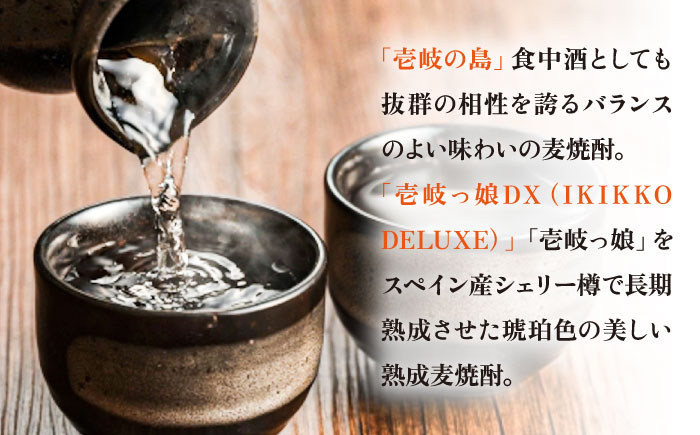 【高島屋選定品】〈壱岐の蔵酒造〉壱岐っ娘DX・壱岐の島セット（麦焼酎）《壱岐市》 酒 焼酎 むぎ焼酎 セット [JFJ013]