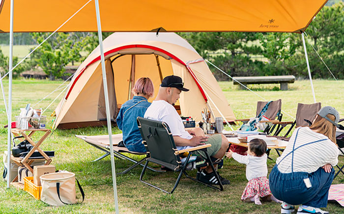 【1泊2日】手ぶらキャンプ（2～4名）《壱岐市》【野天宴クラブ】 キャンプ アウトドア キャンプ用品 アウトドア用品 手ぶら 手軽 長崎 壱岐 離島 [JFQ001] 宿泊券