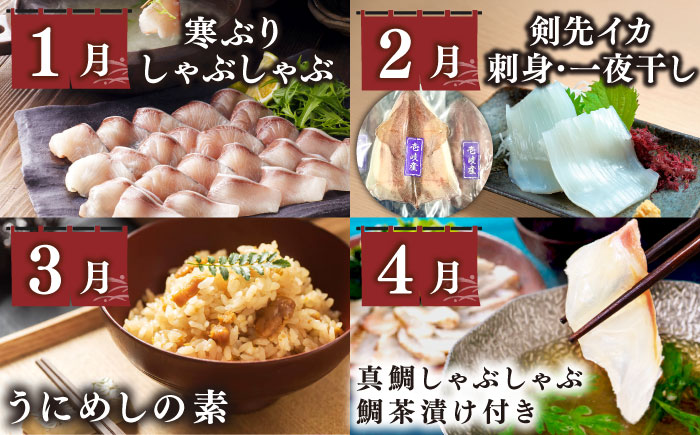【全12回定期便】 海産物 ギョギョギョ 定期便 （壱）《壱岐市》 鯛 ブリ 刺身 鮮魚 海鮮 フグ とらふぐ [JZX009] 250000 250000円