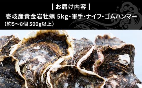 壱岐産 黄金岩牡蠣 5kg [JEV001] カキ 岩ガキ 岩がき 海鮮 貝 魚貝 BBQ  38000 38000円