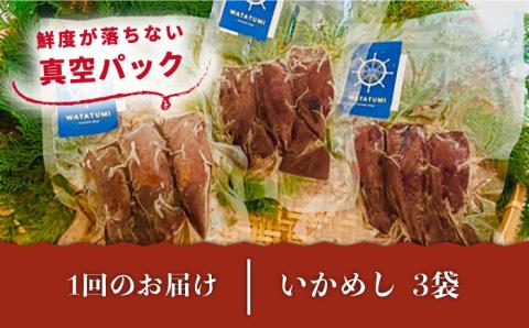 【全3回定期便】いかめし 3袋 [JEH014] 定期便 イカ いか いかめし いか飯 おつまみ 48000 48000円