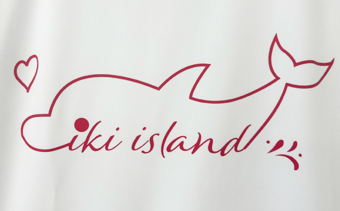 壱岐オリジナルイルカTシャツ親子セット≪壱岐市≫【下久商店株式会社】 Tシャツ お土産 焼酎 壱岐島 離島 [JBZ080] 服