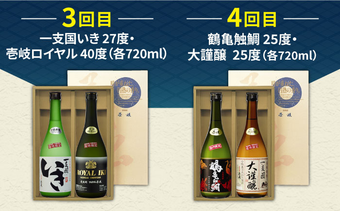 【全6回定期便】麦焼酎発祥の地 玄海酒造定期便 2種類 [JCM038] 96000 96000円