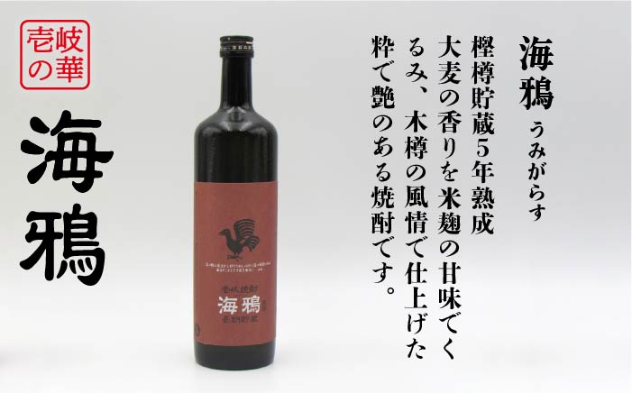 【全6回定期便】隆美焼酎25度と海鴉25度のセット [JDB190] 90000 90000円