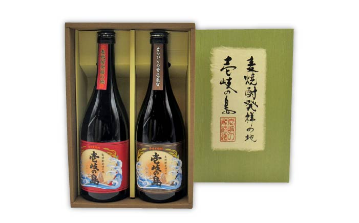 【全12回定期便】壱岐の島 伝匠 と 壱岐の島 25度 720ml 2本入りセット [JDB233] 156000 156000円